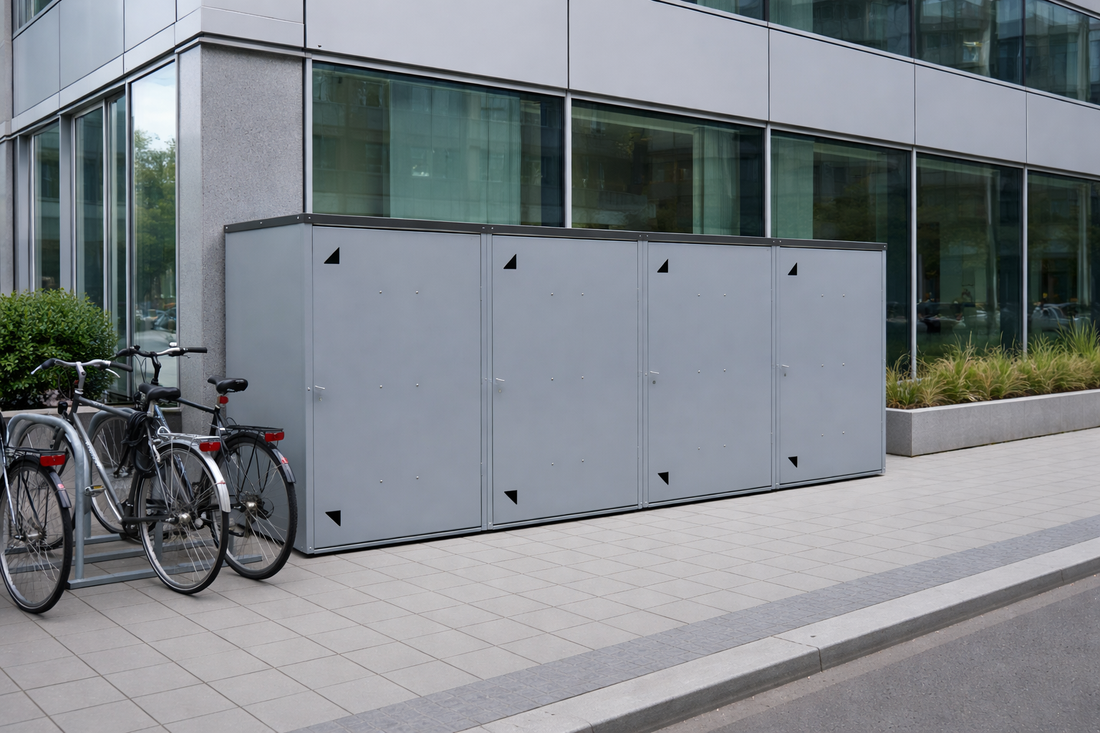 Fahrradgarage für Unternehmen: Warum lohnt sich die Investition und welche Lösung passt?