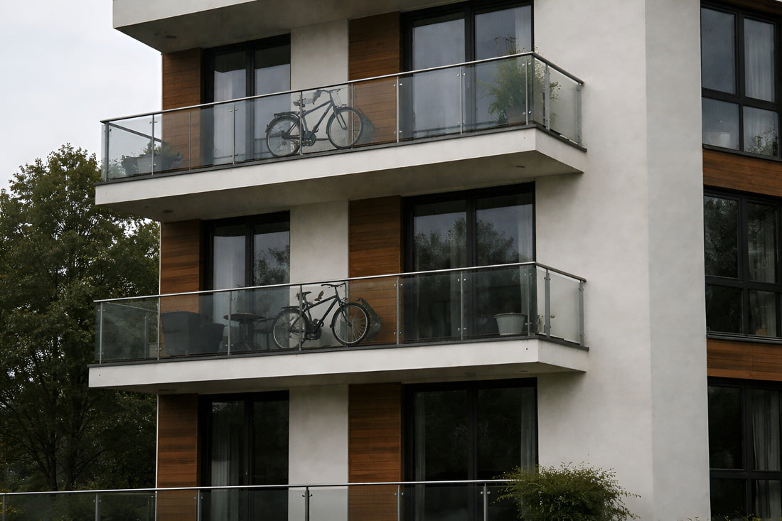 Kann ich mein Fahrrad auf dem Balkon lagern?