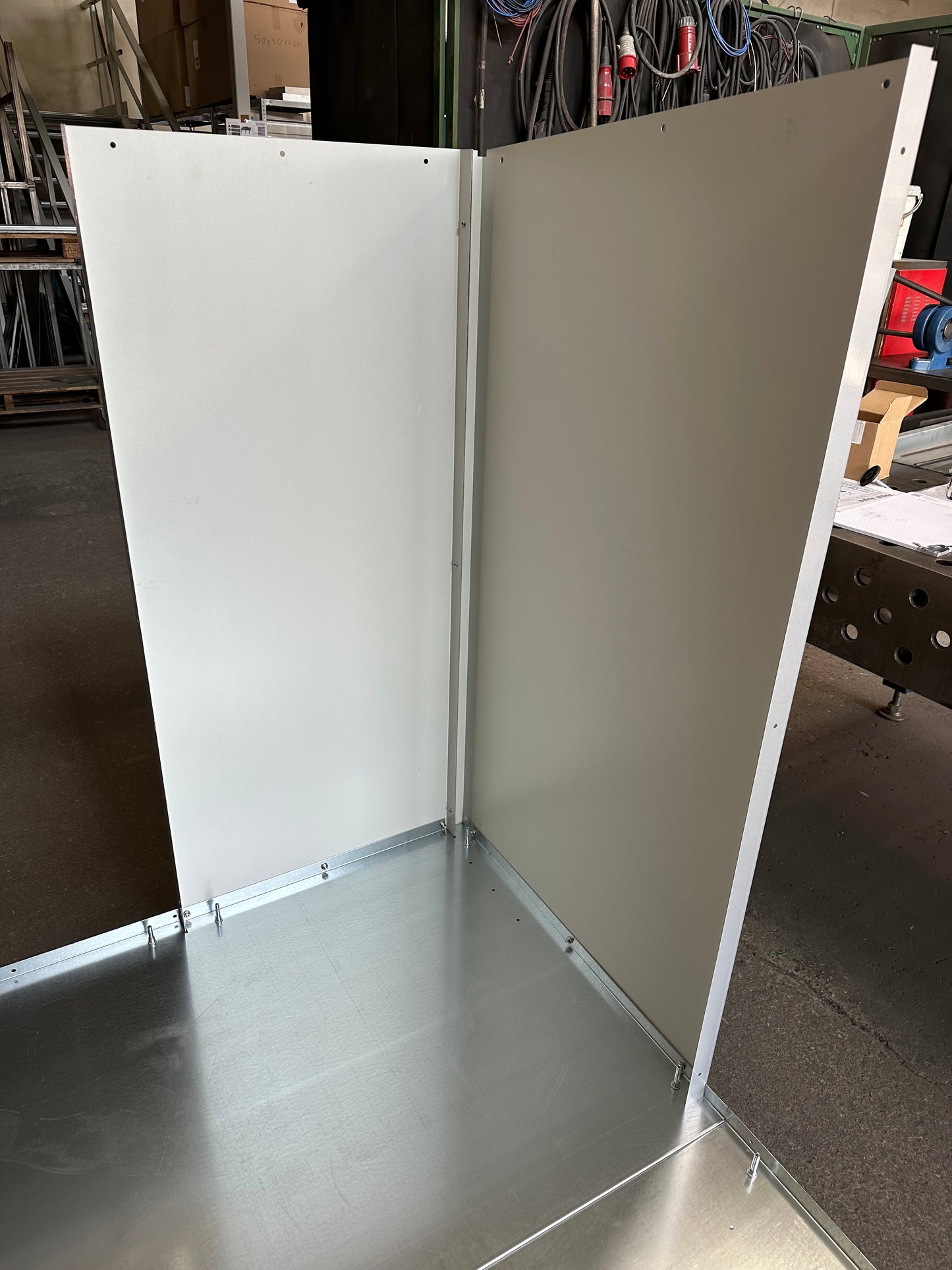 Elektromobilgarage aufbau