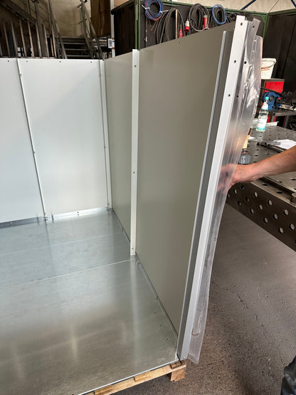 Elektromobilgarage aufbau