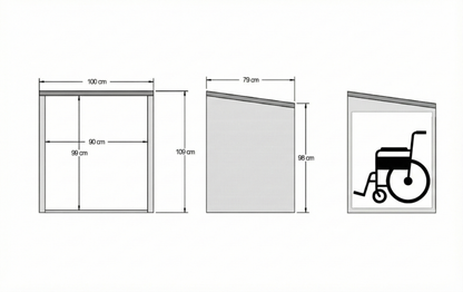 rollstuhlgarage maße